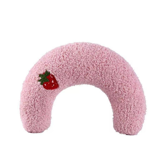 Pet supplies cat pillow cat toy U-shaped small pillow to protect cervical vertebra puppy cat sleep pillow